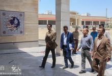 بازدید معاون محترم عمرانی امور آموزش عالی سازمان برنامه و بودجه کشور جناب آقای مهندس شفیعی  از دانشگاه صنعتی شاهرود 